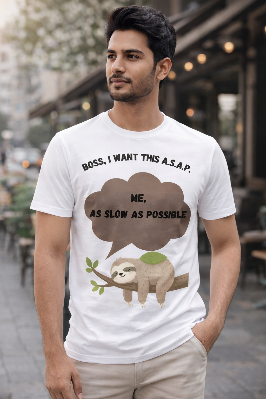 ASAP, White T-shirt