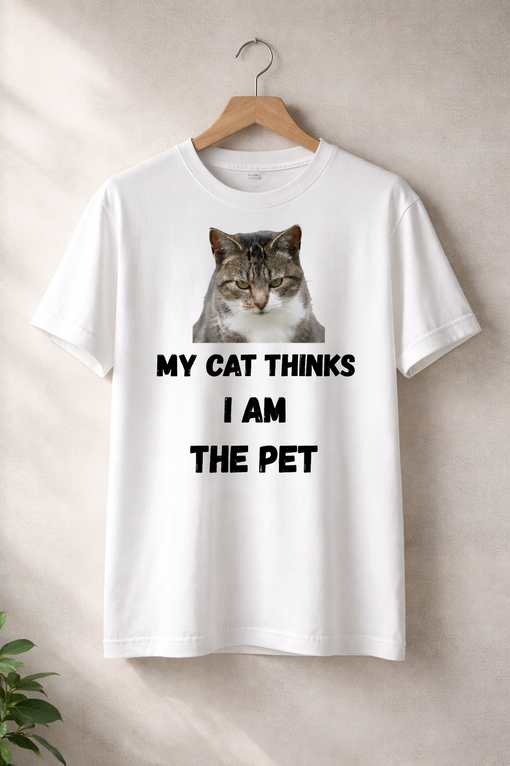 I Am The Pet, White T-shirt