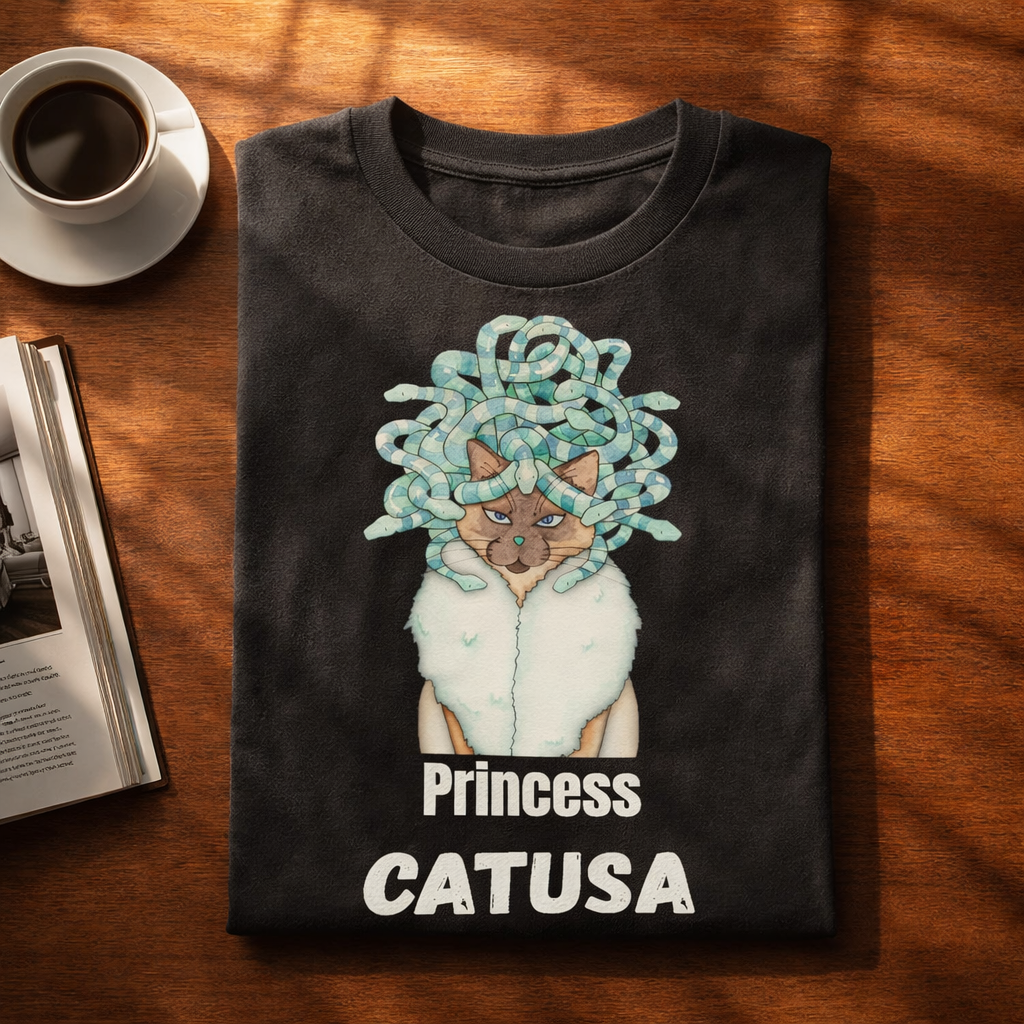 Catusa, Black T-shirt