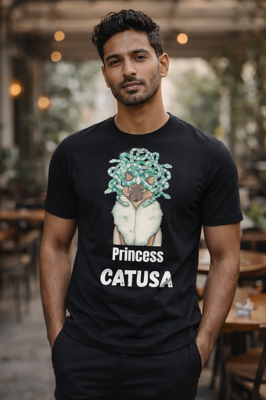 Catusa, Black T-shirt