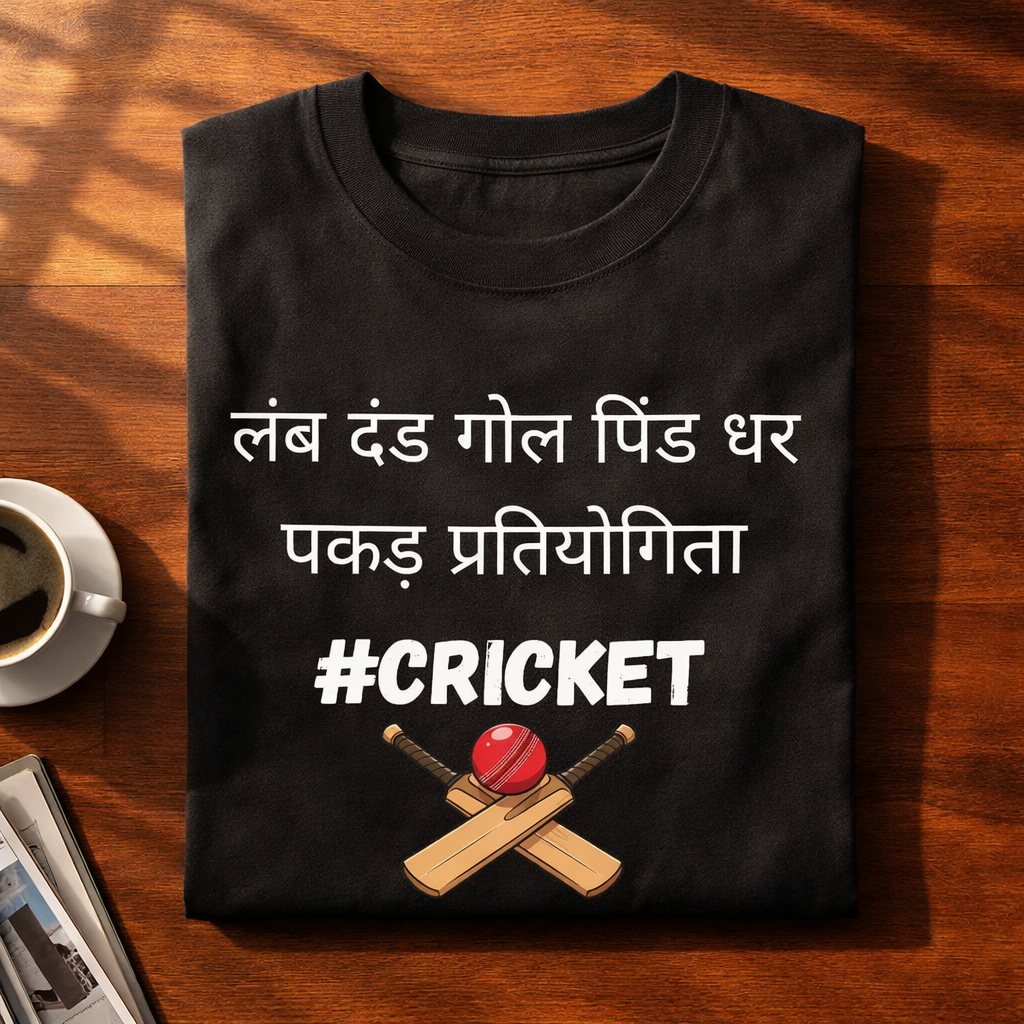 Cricket, Black T-shirt