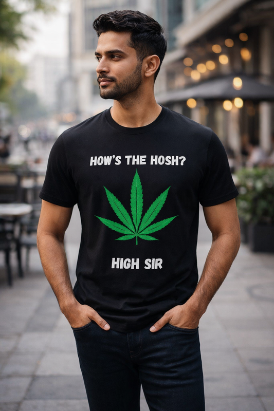 How's The Hosh, Black T-shirt