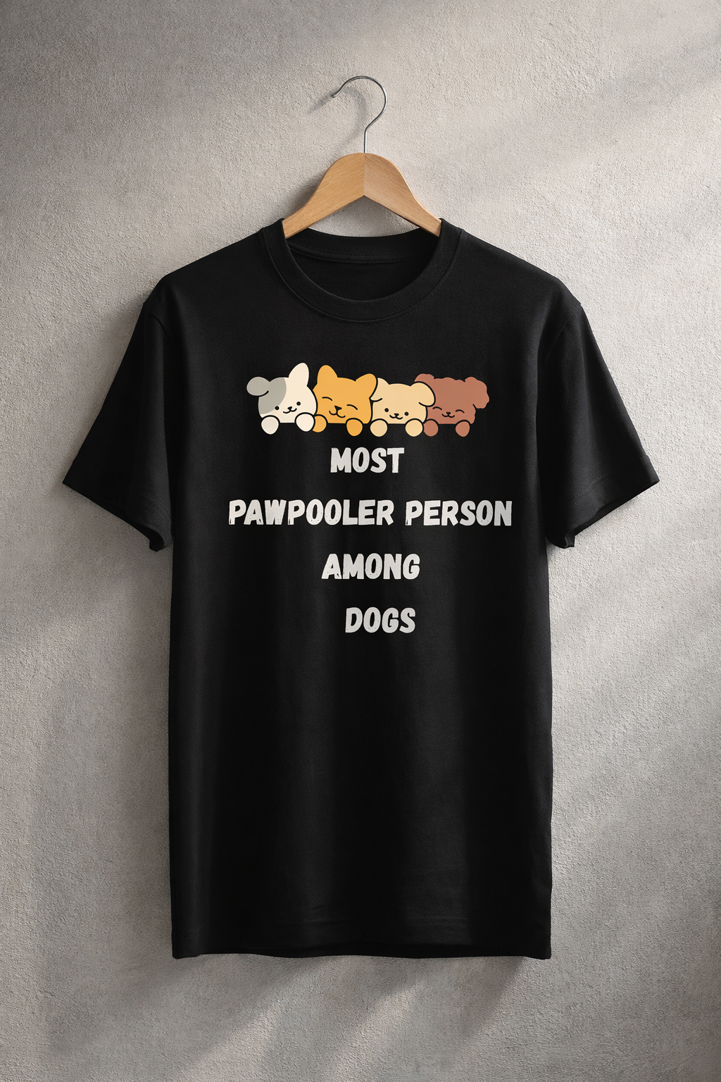 Pawpooler, Black T-shirt