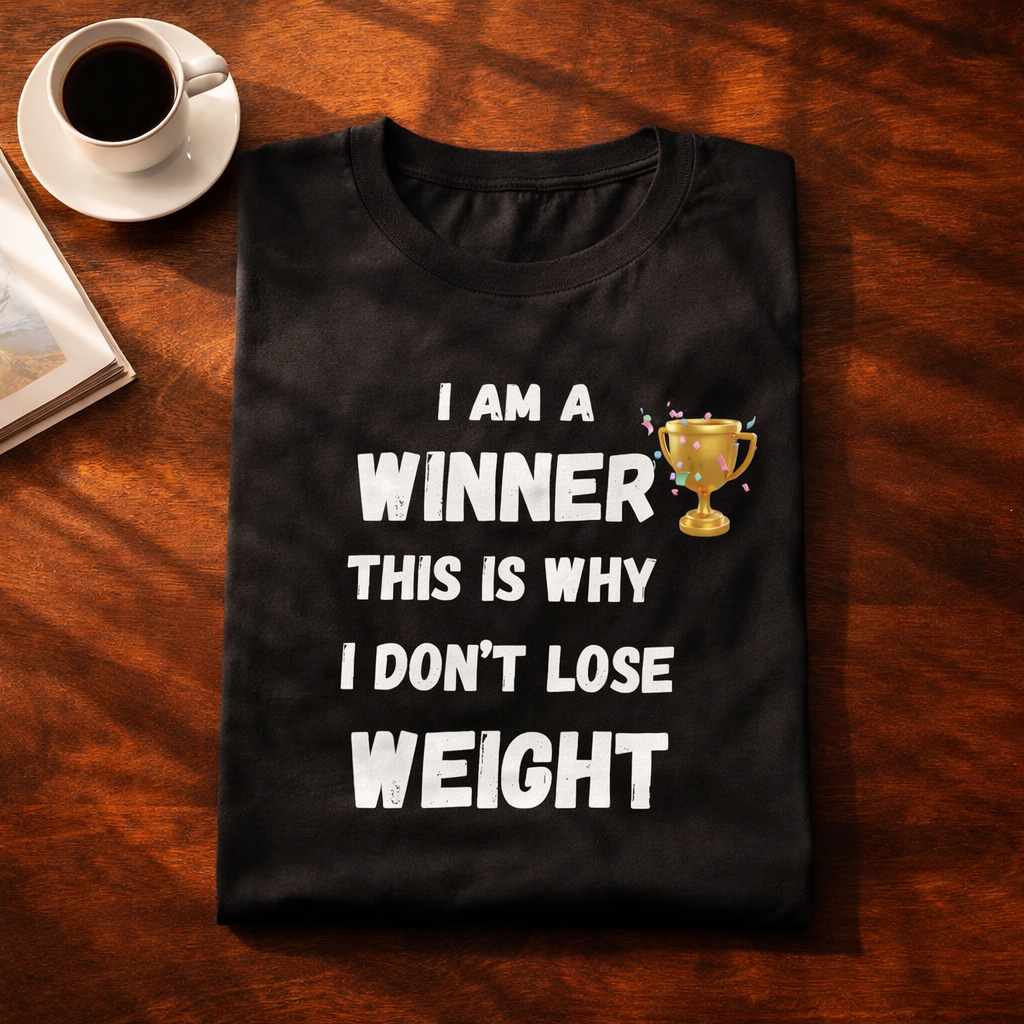Winner, Black T-shirt