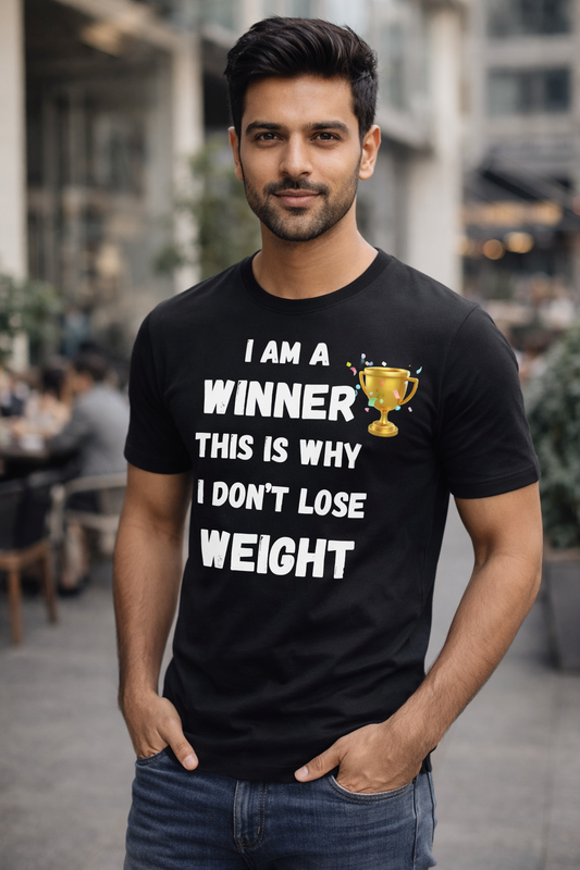 Winner, Black T-shirt